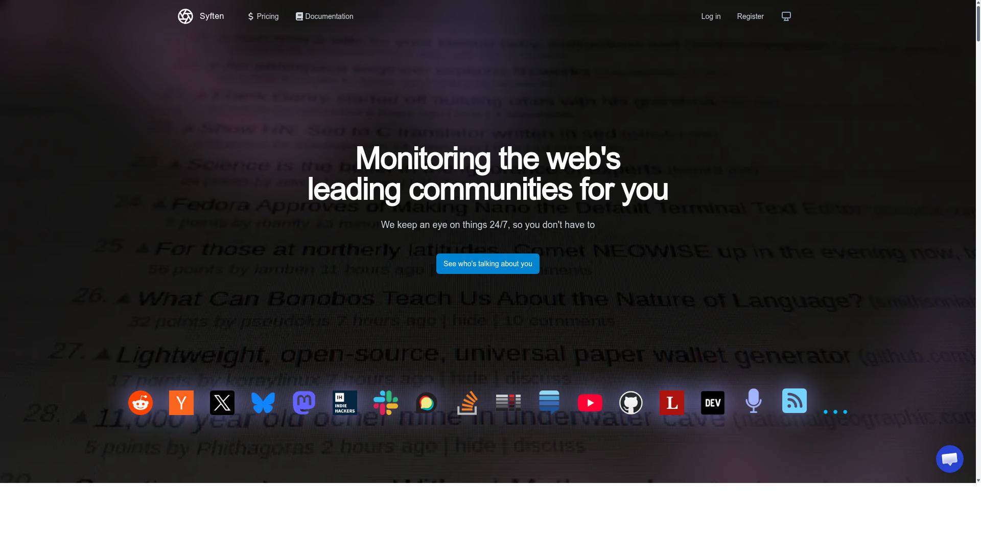 Rankera for Continuous Reddit Monitoring website