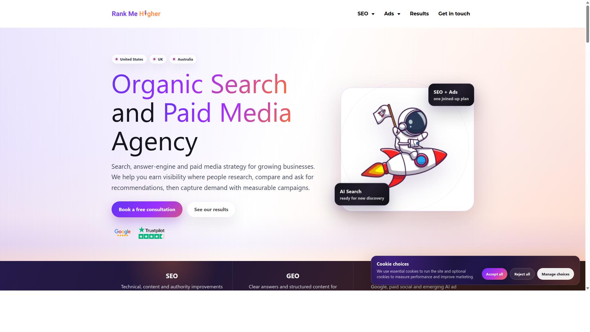 Rankera for Programmatic SEO website